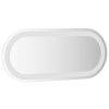 LED Bathroom Mirror 23.6"x9.8" Oval - Transparent