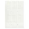 3-Panel Room Divider White 47.2"x70.9" Steel - White