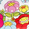 Chubby Flower - Wall Decals Stickers Appliques Home Decor - HEMU-HL-1243