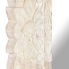 Mirror White 31.5"x19.7" Solid Mango Wood - White