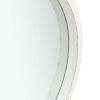 Wall Mirror with Strap 15.7" White - White