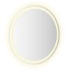 LED Bathroom Mirror 27.6" Round - Transparent