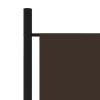 5-Panel Room Divider Brown 98.4"x70.9" - Brown