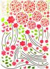 Flowers Wonderland - Wall Decals Stickers Appliques Home Dcor - HEMU-AM-7017