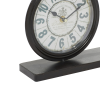 DecMode 12" Brown Metal Bike Clock - DecMode