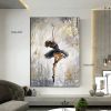 Handmade Oil Painting Canvas Wall Art Decoration Portrait Ballet Girl Home Living Room hallway bedroom luxurious decorative painting - 150X220cm