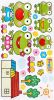 Happy Frog - Wall Decals Stickers Appliques Home Dcor - HEMU-HL-969