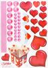 Love Present - Large Wall Decals Stickers Appliques Home Decor - HEMU-HL-5874