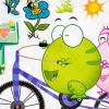 Bicycling 2 - Large Wall Decals Stickers Appliques Home Decor - HEMU-HL-5845