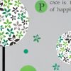 Green Germination - Large Wall Decals Stickers Appliques Home Decor - HEMU-HL-2116