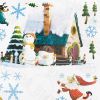 Snow World - Large Wall Decals Stickers Appliques Home Decor - HEMU-XS-035