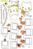 Little Cute Cat - Wall Decals Stickers Appliques Home Dcor - HEMU-AY-852