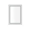 36*24 LED Lighted Bathroom Wall Mounted Mirror with High Lumen+Anti-Fog Separately Control - as Pic