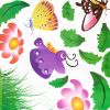 Garden Party - Wall Decals Stickers Appliques Home Decor - HEMU-LD-8065