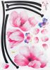 Lively Flowers - Large Wall Decals Stickers Appliques Home Decor - HEMU-HL-5624