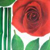 Glorious Rose 2 - X-Large Wall Decals Stickers Appliques Home Decor - HEMU-HL-6840