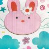 Lovely Rabbit - X-Large Wall Decals Stickers Appliques Home Decor - HEMU-HL-9809