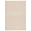 Washable Rug Soft Shaggy Beige 63"x90.6" Anti Slip - Beige