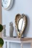 22" x 16" Golden Wing Accent Mirror, Wall Mirror for Living Room, Entryway, Bedroom, Foyer, Office - as Pic