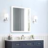 LED Lighted LED Lit Mirror Rectangular Fog Free Frameless Bathroom Vanity Mirror - 28*36