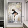 Handmade Oil Painting Canvas Wall Art Decoration Portrait Ballet Girl Home Living Room hallway bedroom luxurious decorative painting - 150X220cm