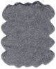 Black Faux Fur Area Rug 2x3 - as Pic