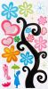 Crystal Love - Wall Decals Stickers Appliques Home Decor - HEMU-HL-916