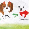 Lovely Dog - Large Wall Decals Stickers Appliques Home Decor - HEMU-XS-037