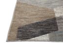 Calliope Gray/ Blue/ Natural Geometric Area Rug 5x8 - as Pic