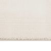 Shaggy Rug Cream White 7'x9' Polyester - Cream