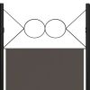 3-Panel Room Divider Anthracite 47.2"x70.9" - Anthracite