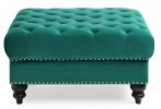 Glory Furniture Nola G0352-O Ottoman , GREEN - as Pic