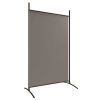 3-Panel Room Divider Anthracite 206.7"x70.9" Fabric - Anthracite