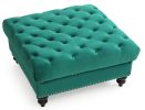 Glory Furniture Nola G0352-O Ottoman , GREEN - as Pic