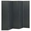 5-Panel Room Divider Anthracite 78.7"x70.9" Steel - Anthracite