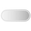 LED Bathroom Mirror 35.4"x15.7" Oval - Transparent