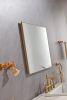 32x 24 Inch LED Mirror Bathroom Vanity Mirror with Back Light, Wall Mount Anti-Fog Memory Large Adjustable Vanity Mirror - as Pic