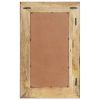 Mirror 31.5"x19.7" Solid Mango Wood - Brown