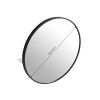 24" Large Round Black Circular Mirror - as Pic