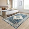 Faux Wool Fabric Area Rugs Doormat - M