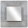 Aviator Mirror 19.7"x19.7" Metal - Silver