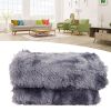 Area Rug Indoor Modern Tie Dying Soft Shaggy Floor Carpet for Living Room Bedroom 160x230cmDark Gray - 160x230cmDark Gray