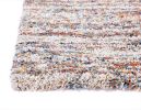 Ivory/Multi Striped Area Rug 5x8 - as Pic