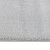 Washable Rug Soft Fluffy Short Pile 63"x90.6" Anti Slip Gray - Gray