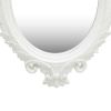 Wall Mirror Castle Style 22"x29.9" White - White