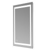 4 Size Bathroom LED Vanity Mirror Wall Mounted Makeup Mirror with Light (Horizontal/Vertiacl) - 36 x 28 Inch