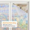 17.7x196.8in Window Film Rainbow Window Cling 3D Decorative Window Decal - 17.7X196.8In