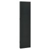 5-Panel Room Dividers 2 pcs Black 78.7"x70.9" Steel - Black