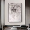 Large Size Abstract Oil Painting Beige Gold Brown Wall Art Canvas Modern Abstract Picture Home Decoration Decor Oversized Scandinavian Art - 150X220cm