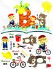 Back To School - Wall Decals Stickers Appliques Home Dcor - HEMU-AY-985